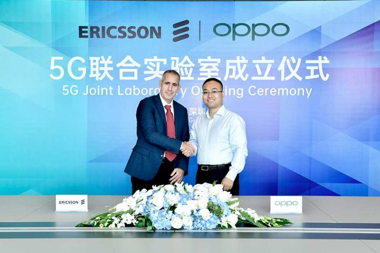 Ericsson y OPPO establecen un laboratorio 5G en China