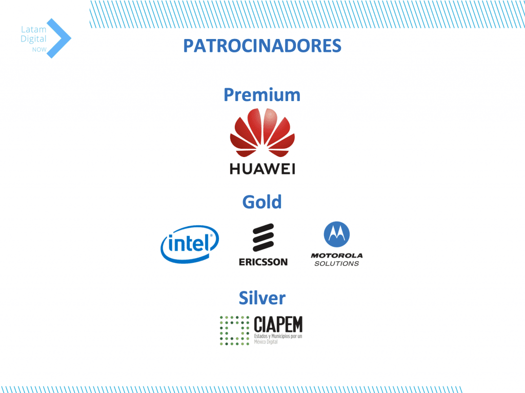 los patrocinadores