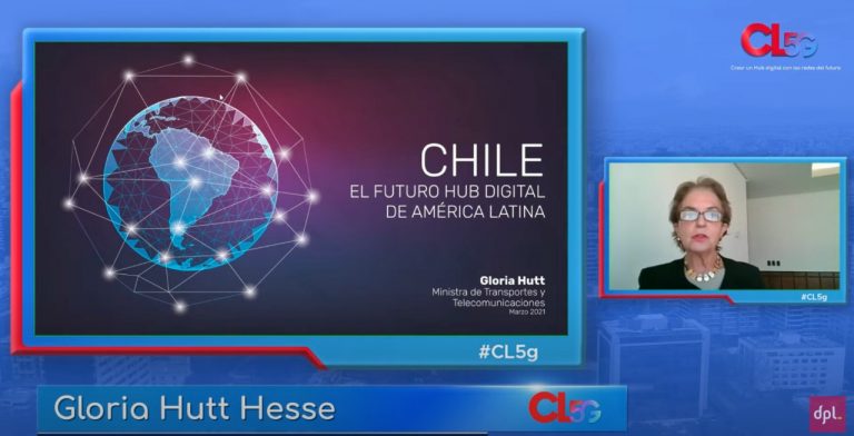 #CL5G | Desarrollo digital en Chile impulsa a América Latina: Gloria Hutt