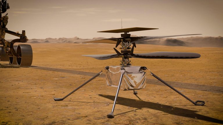 NASA logra vuelo histórico en Marte con helicóptero Ingenuity