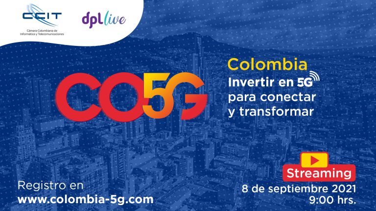 Evento Colombia 5G. Regístrate gratis