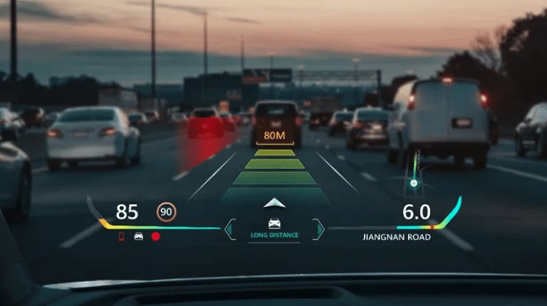 Huawei presenta un HUD de Realidad Aumentada para automóviles