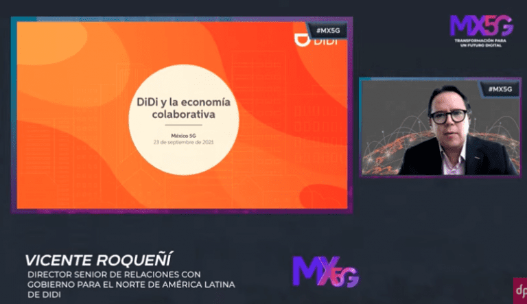 MX5G | Plataformas colaborativas ayudan a solucionar problemas sociales: DiDi