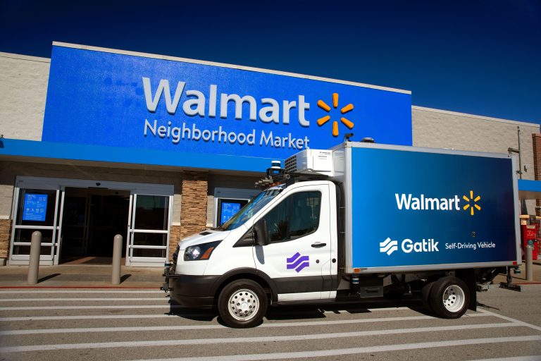 Walmart entrega el súper en camiones sin conductor de emergencia