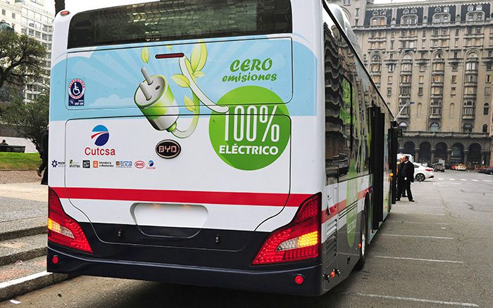 Transporte público de Uruguay quiere modernizarse con unidades eléctricas