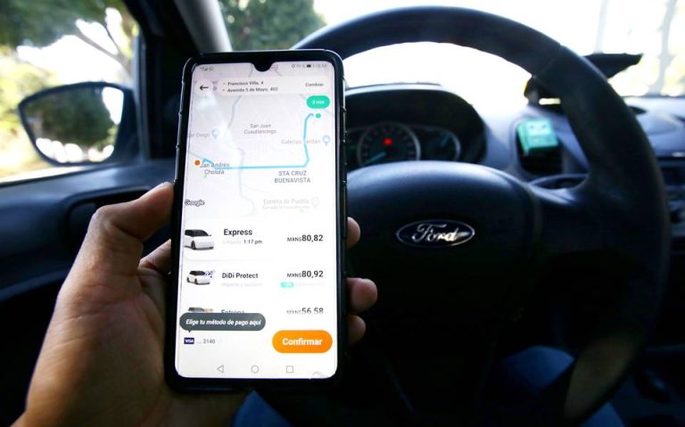 DiDi y Uber advierten sobre los riesgos de que gobierno de Puebla fije las tarifas de servicios