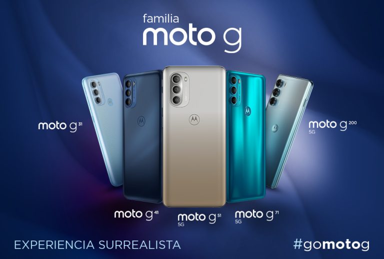 Motorola estrena en México smartphones Moto g listos para 5G