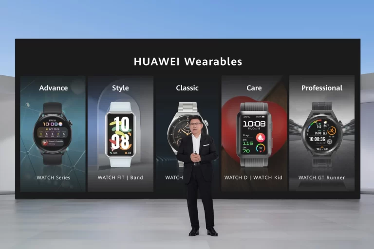 Cuatro smartwatchs y un sensor corporal: estos fueron todos los wearables que anunció Huawei en su presentación