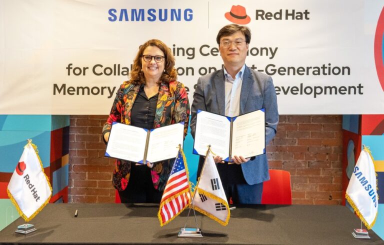 Samsung y Red Hat colaborarán en software de memoria de próxima generación