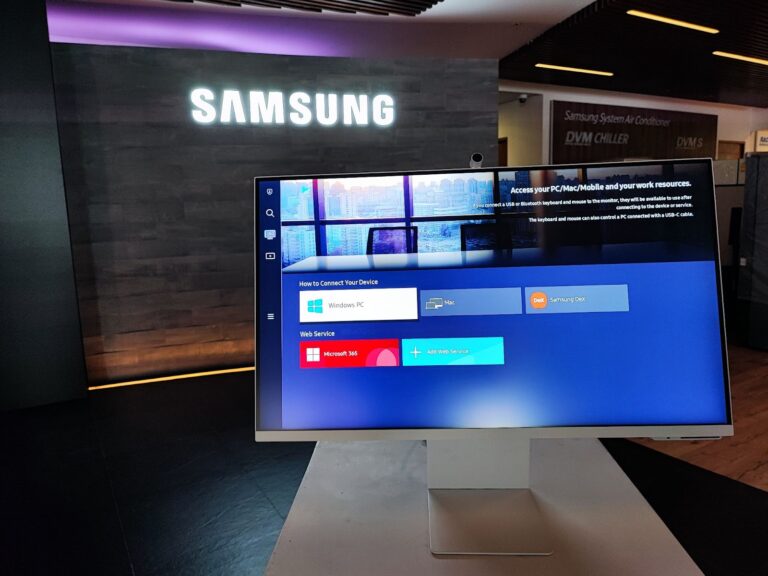 Samsung lanza el Smart Monitor M8 en México para combinar trabajo y diversión