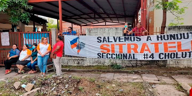 Honduras | En calamidad se declaran empleados de Hondutel