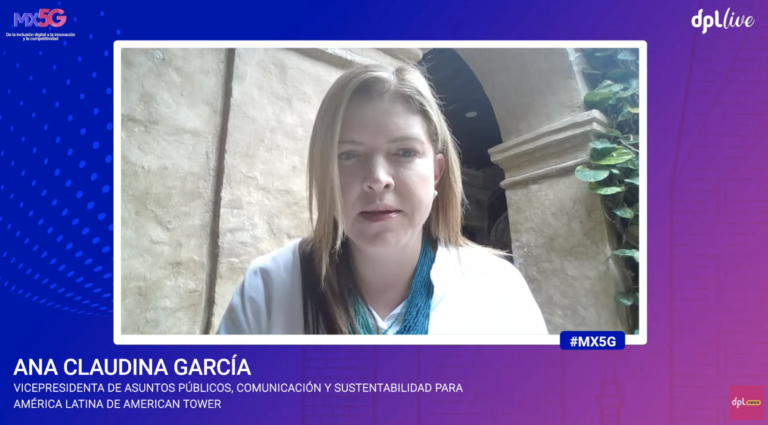 5G necesita una red de infraestructura robusta: Ana Claudina García