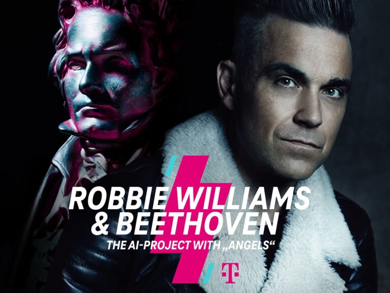 Beethoven colabora en la nueva versión de “Angels”, de Robbie Williams