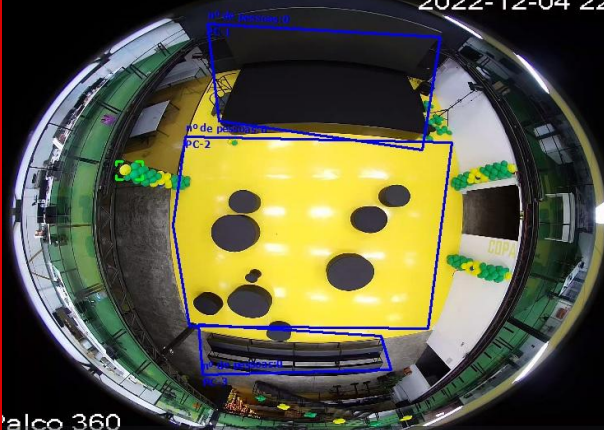 Simulação de como as câmeras capturam as imagens para transformá-las em dados (Imagem: Divulgação LATAM)