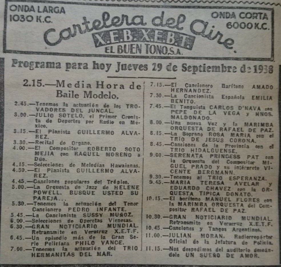 XEB, 100 años desangelados 1 dplnews cartelera