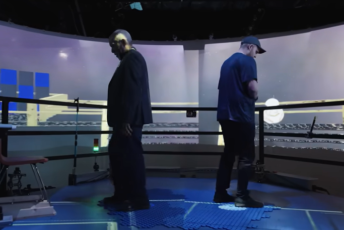 El nuevo invento de Disney: un piso para moverte en la Realidad Virtual 1 image 91