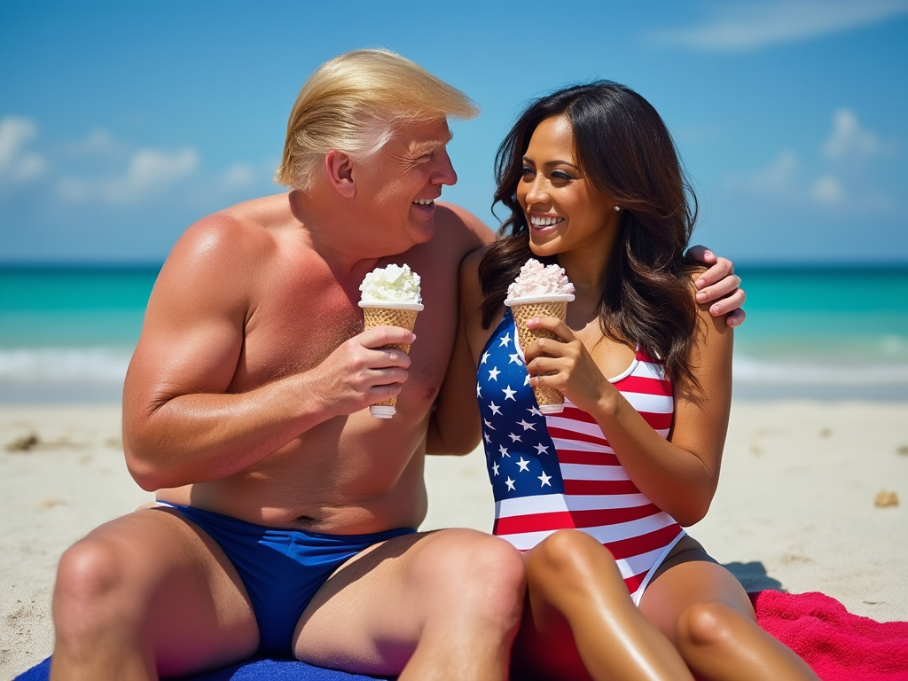 No, no es Obama consumiendo cocaína, es una imagen hecha con Grok-2 1 dplnews trump kamala grok mc15824