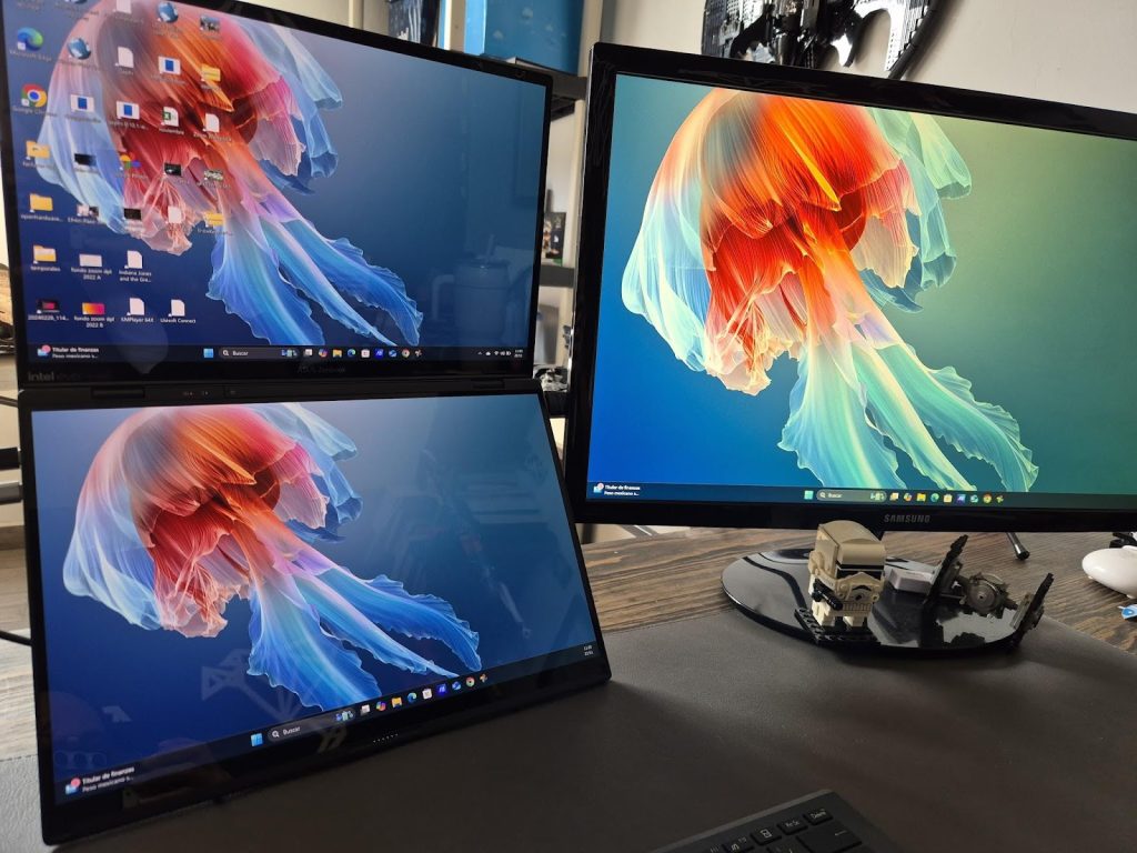 ASUS Zenbook Duo monitor adicional