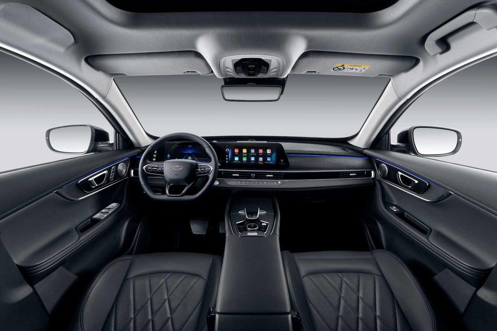 Chirey Motor quiere conquistar al mercado mexicano con la SUV Tiggo 8 Pro con Inteligencia Artificial 1 chirey tiggo 8 pro vista interior