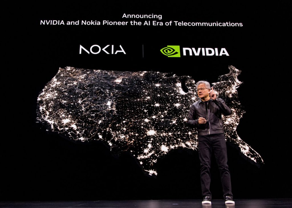 Nvidia presenta nuevas soluciones para desarrollo de 6G, robótica y coches autónomos 1 nvidia nokia