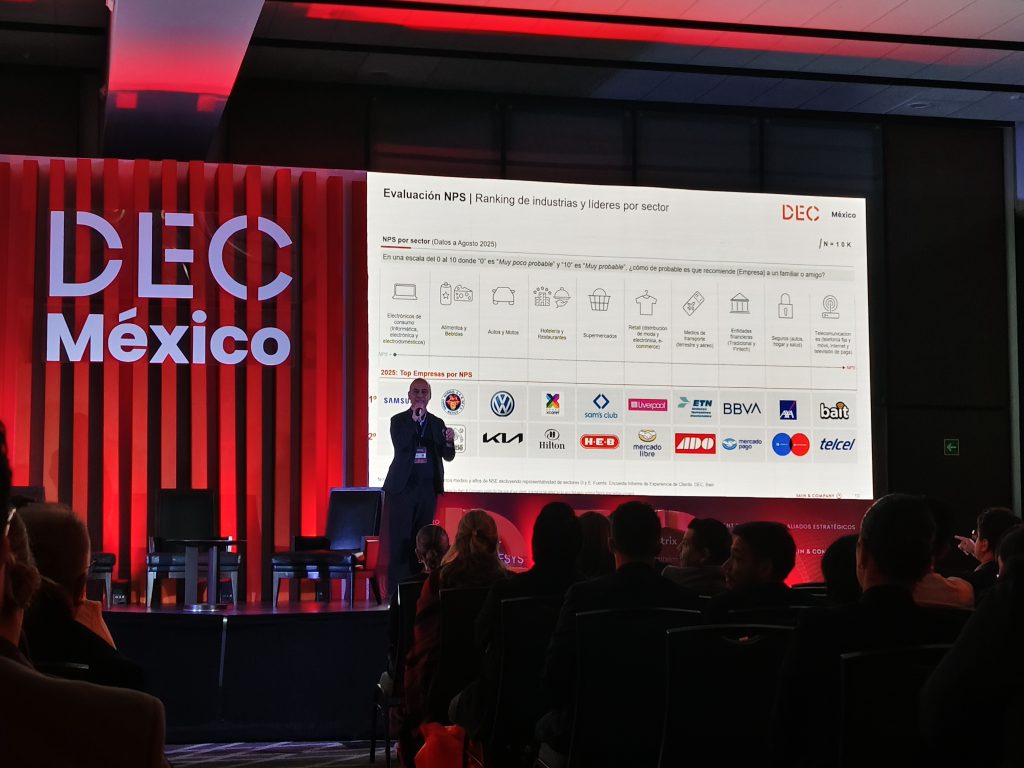 Electrónica lidera experiencia del cliente en México; telecom, la industria más baja 1 dplnews1erInformeMadurezExperienciaClienteMexico1 rp18112025