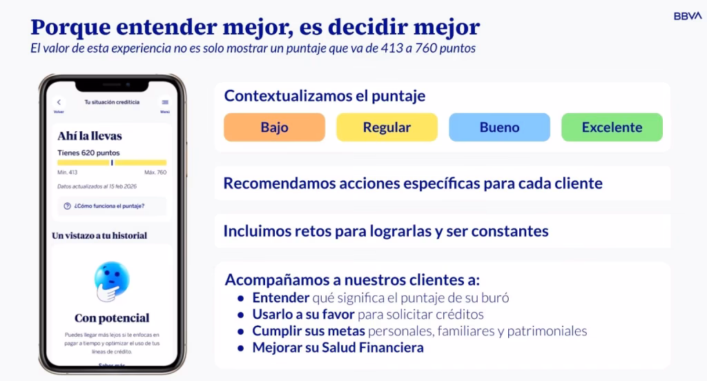 BBVA brinda score crediticio a 10 millones de clientes desde su app en México 1 dplnewsScore Buro BBVA Mexico rp21052026